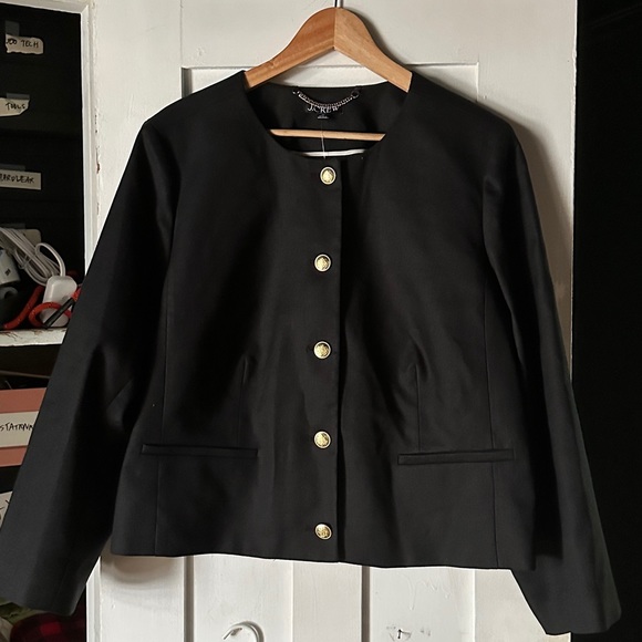 J. Crew Jackets & Blazers - J Crew linen blend Lady Jacket